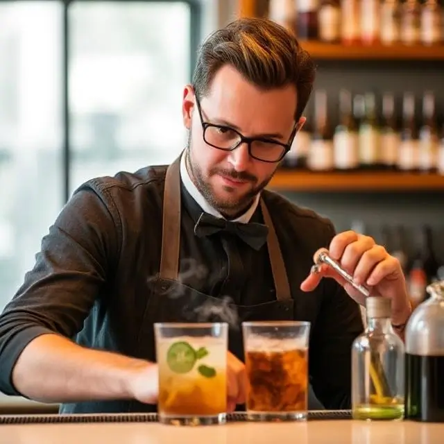 Portrait of the Head Mixologist