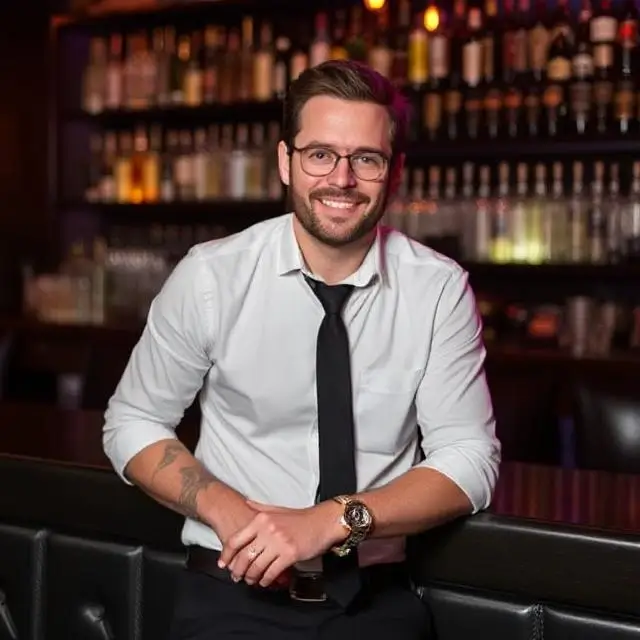 Portrait of Elias Vance, Founder of XO-Lounge