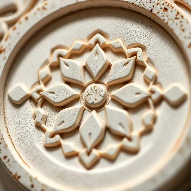 Close-up of a design element