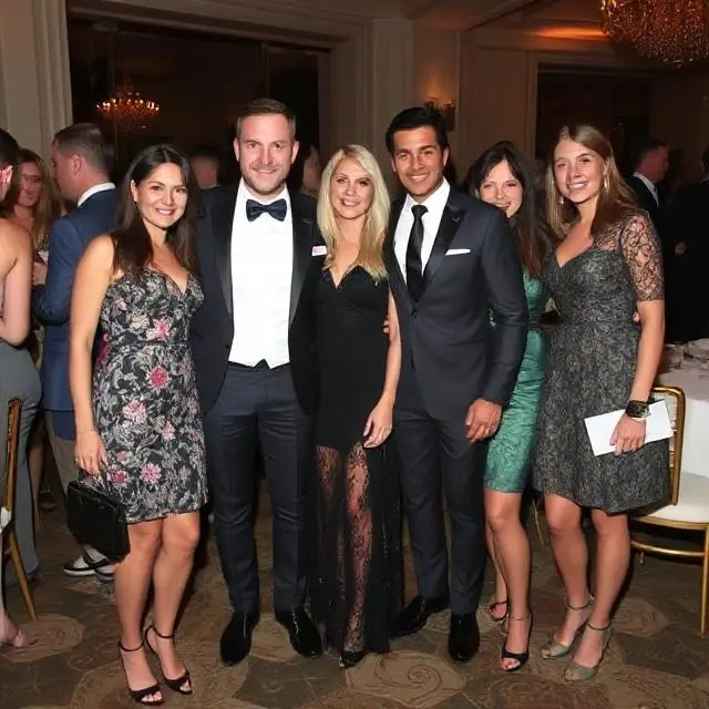 Stylishly dressed man in a lounge setting