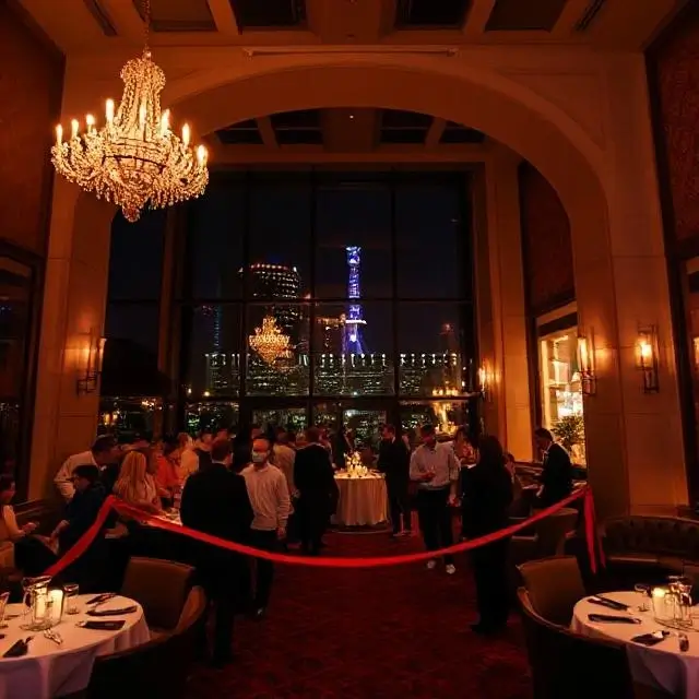 Grand opening night at the lounge